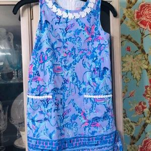 Lilly Pulitzer shift dress girls 7